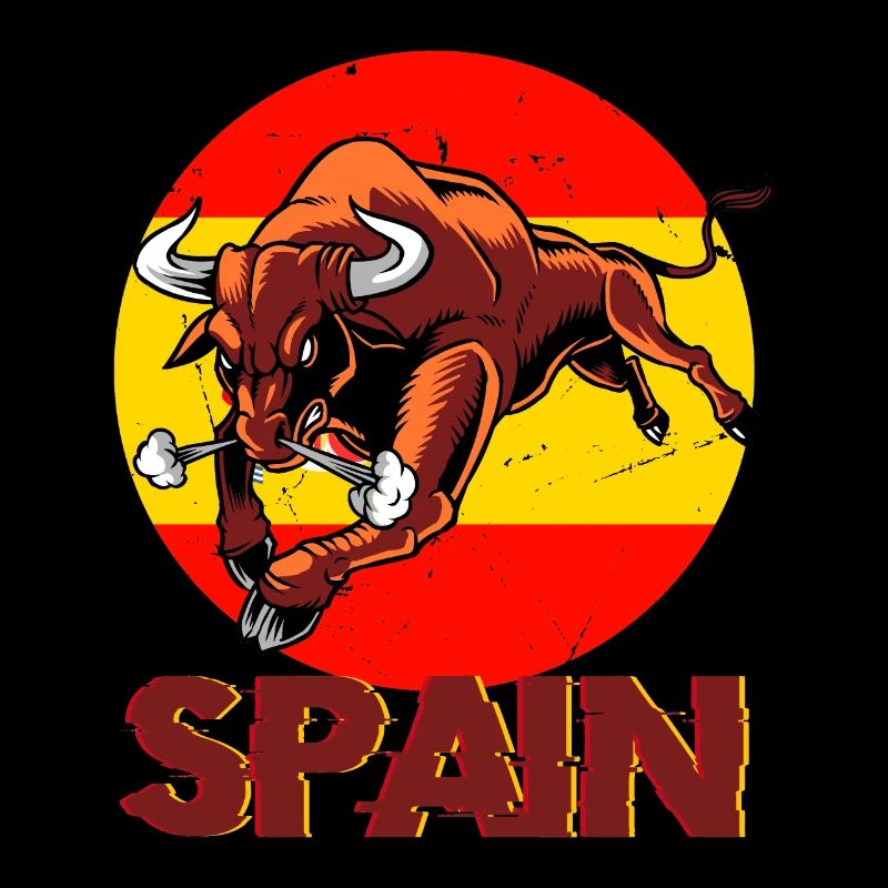 Spain Spanish Flag USA Mallorca Madrid Ameri