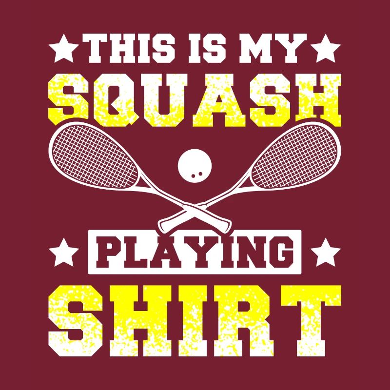 This is my squash playing