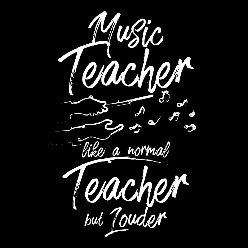 Professeur de musique comme un professeur normal mais plus fort