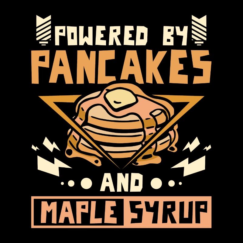 Powered by pancakes and maple syrup