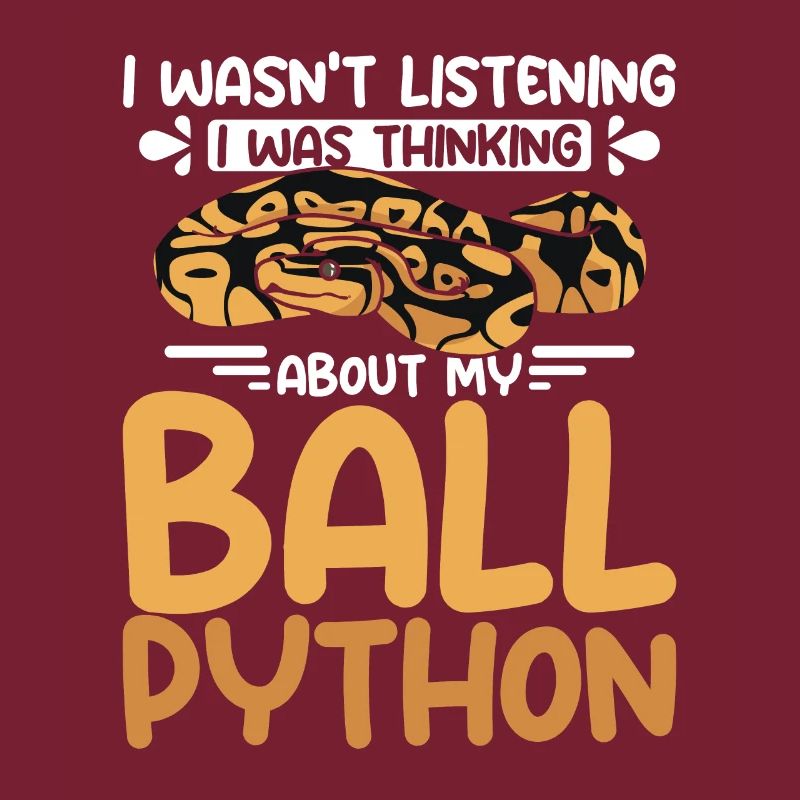 I was thinking about my ball python