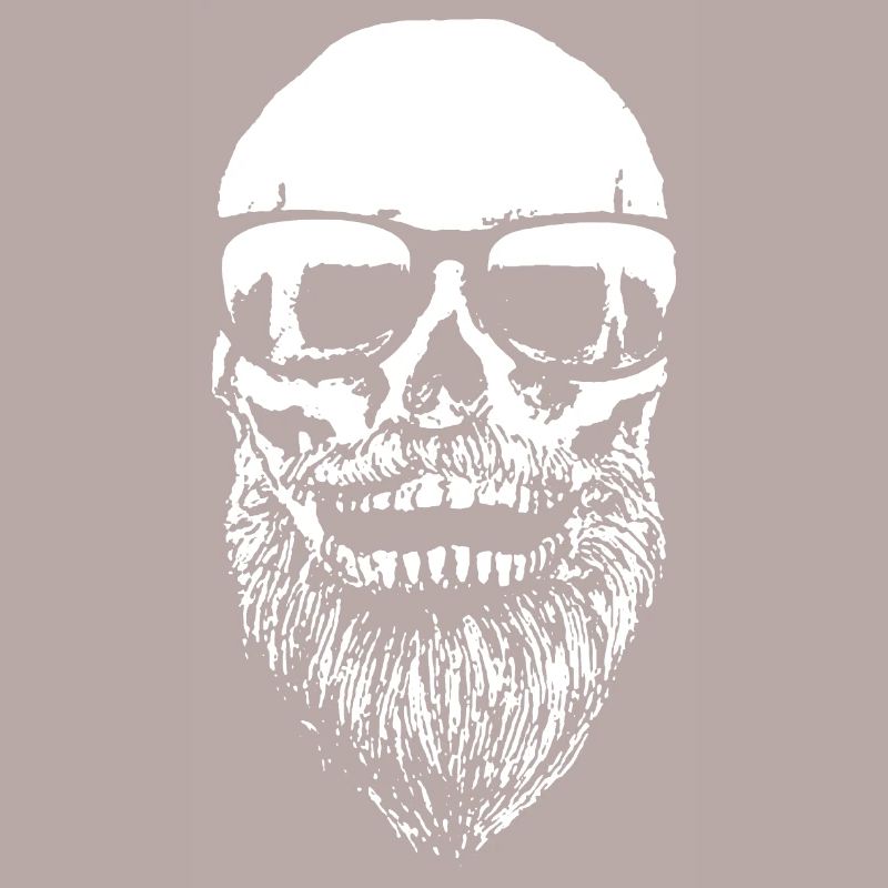 Bart crâne hipster