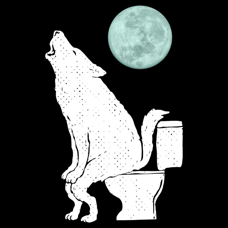 Halloween Wolf Howling