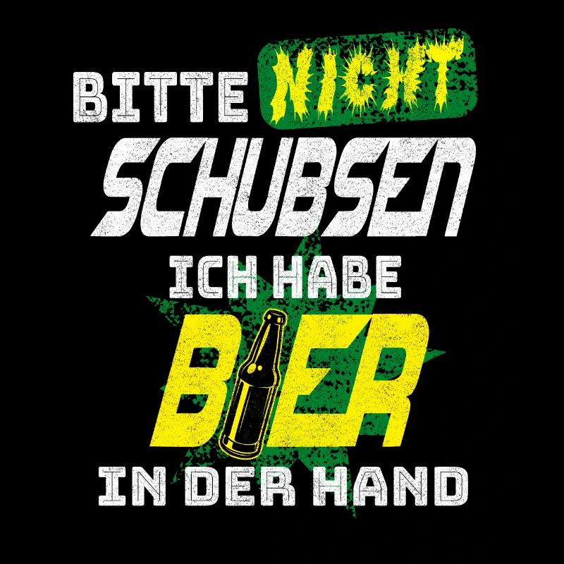 Bitte nicht Schubsen, Ich habe Bier in der Hand