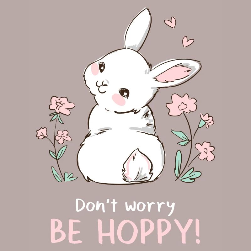 Don't Worry Be Hobby Rabbit Rabbit