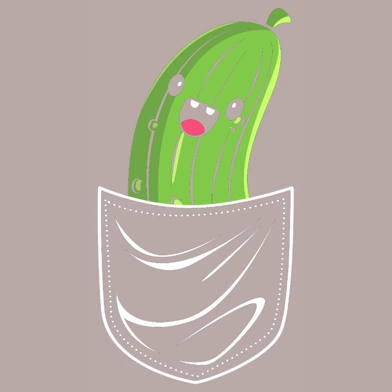 Cornichon concombre et concombre