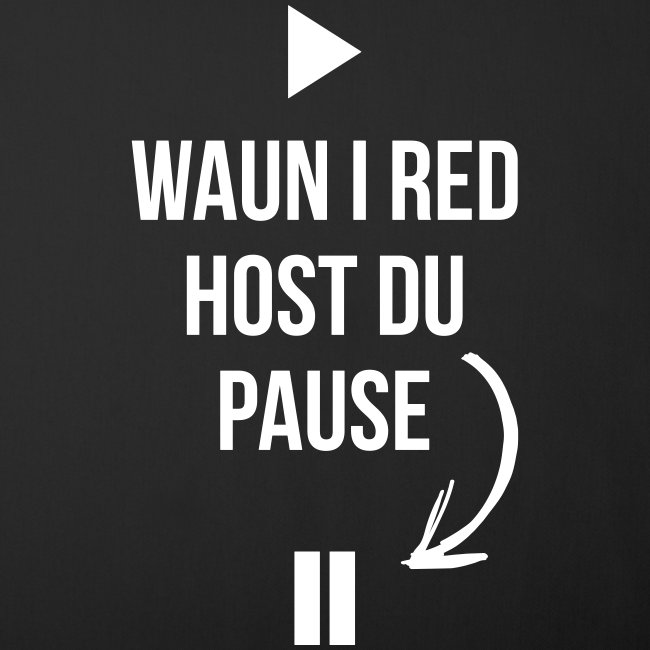 Waun i red host du Pause - Polster