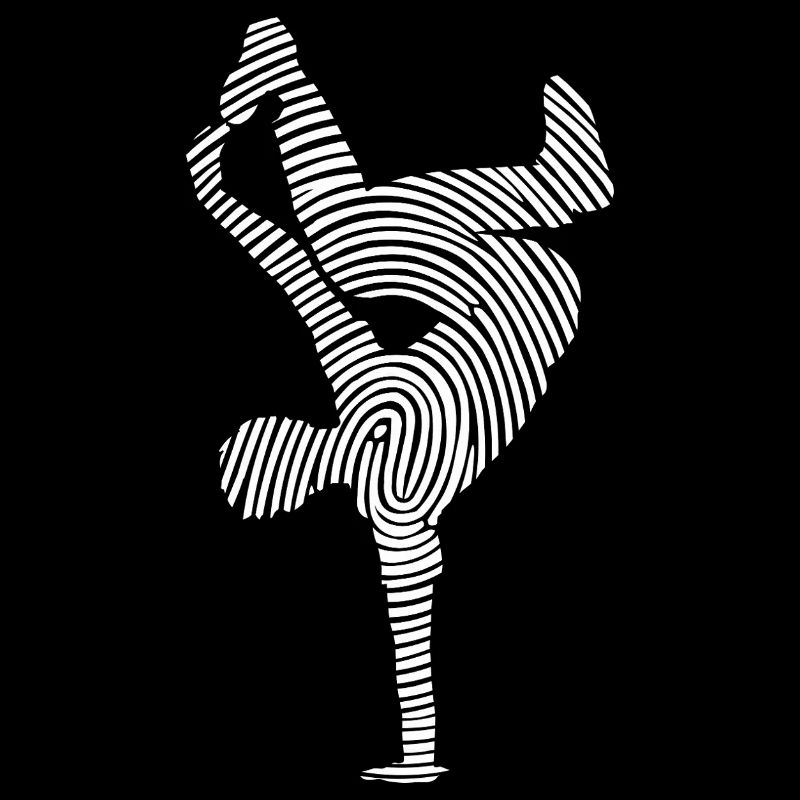 Breakdance Danse Breakdance Empreinte digitale