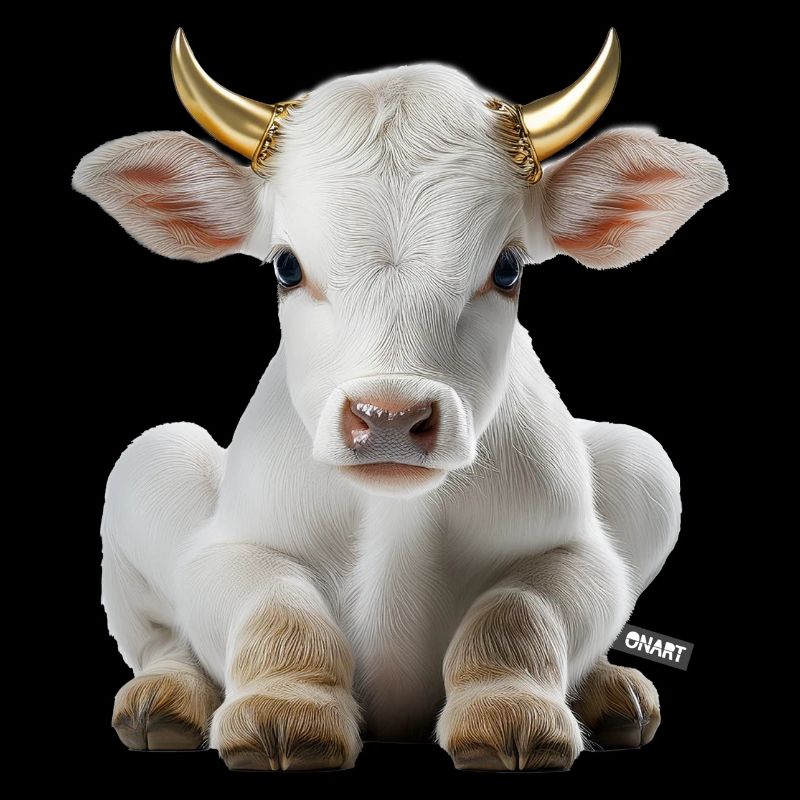 Stier weiß
