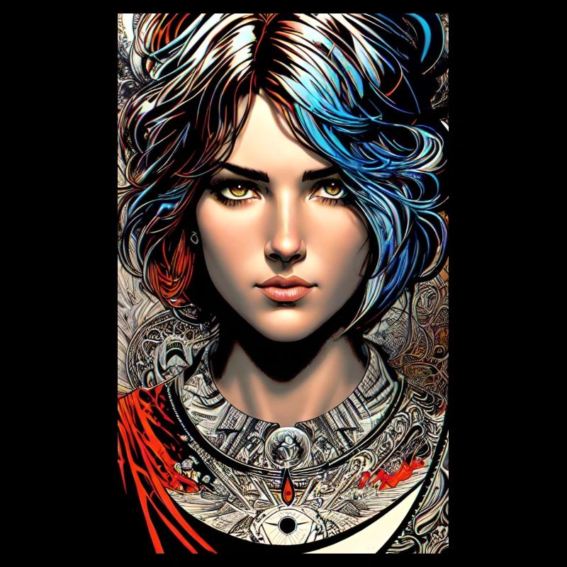Frau | Gesicht | Mädchen | Anime | mystisch