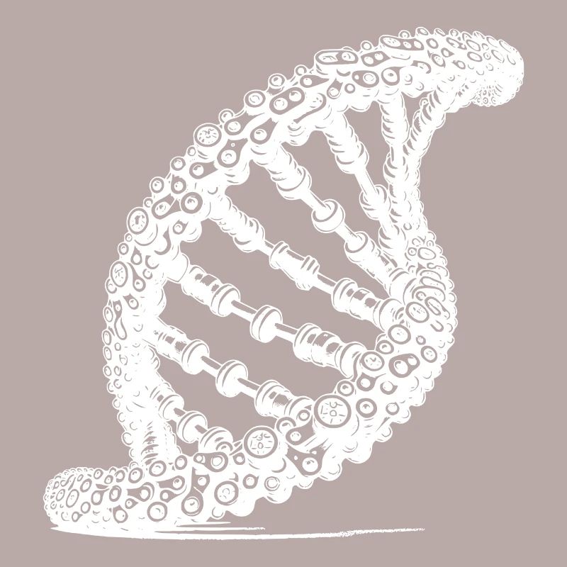 DNA Technique Chain Twisted Chain Links