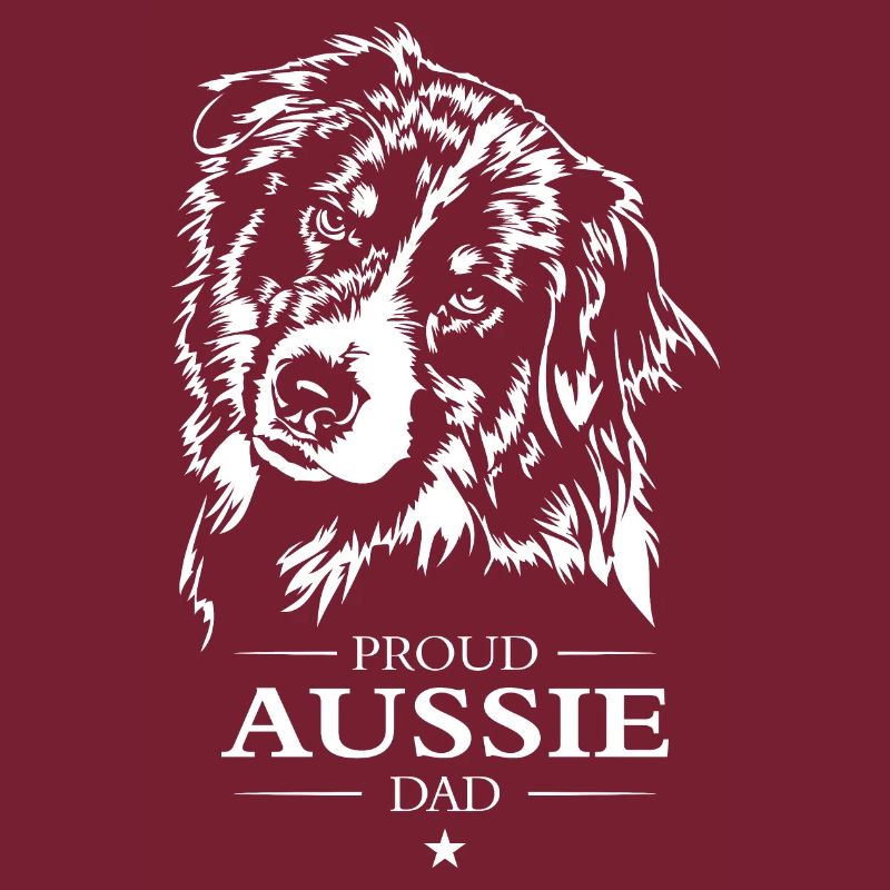 Aussie Dad Australian Shepherd Hunde Hund Wilsigns