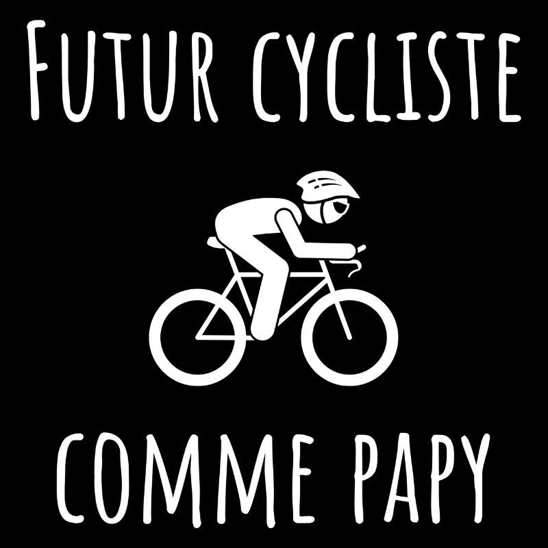 futur cycliste comme papy cadeau garçon velo
