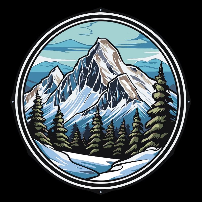 Mountains Ski Slope