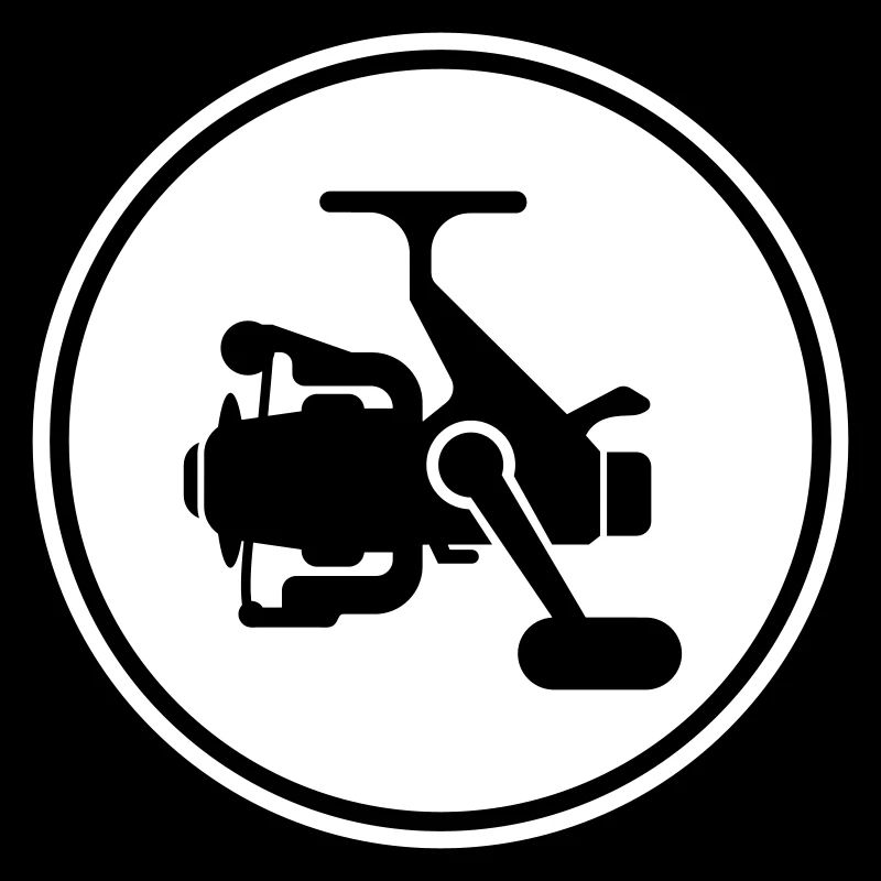 Symbole de moulinet de pêche