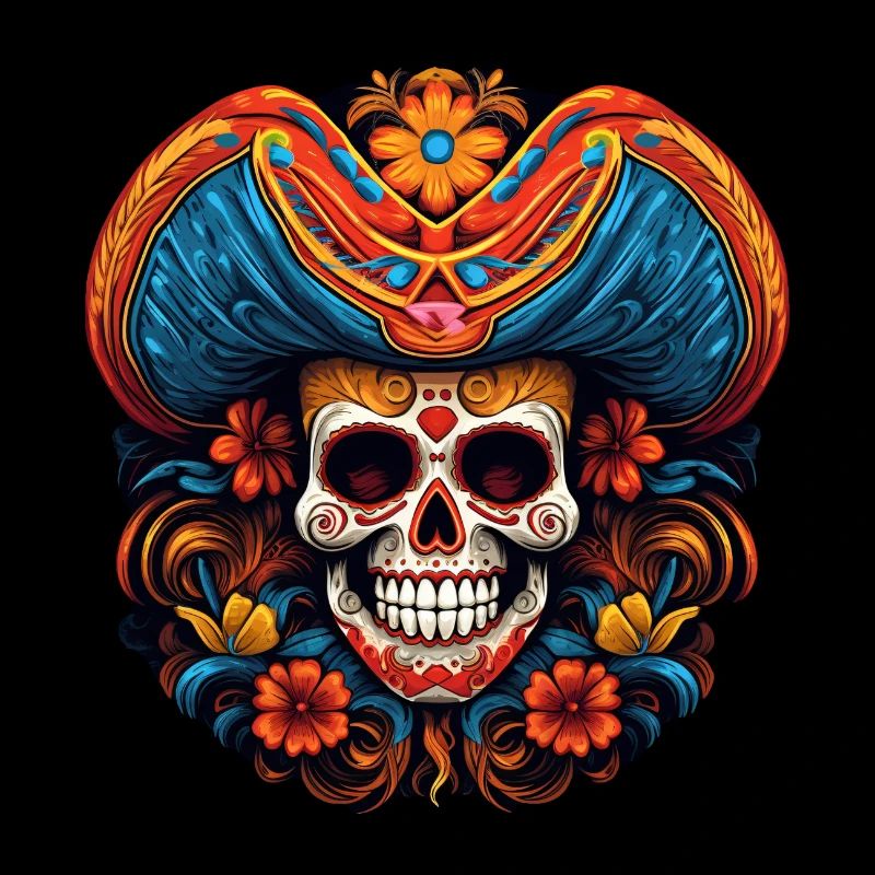 Cinco de Mayo Skull