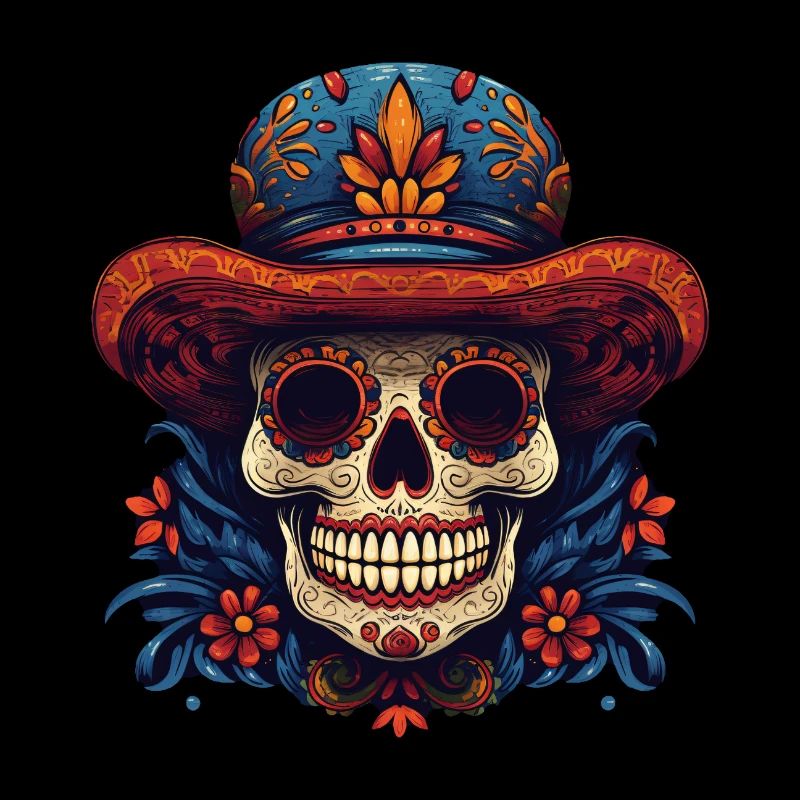 Crâne de Cinco de Mayo