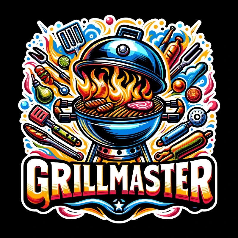 GrillMaster - Grill Illustration