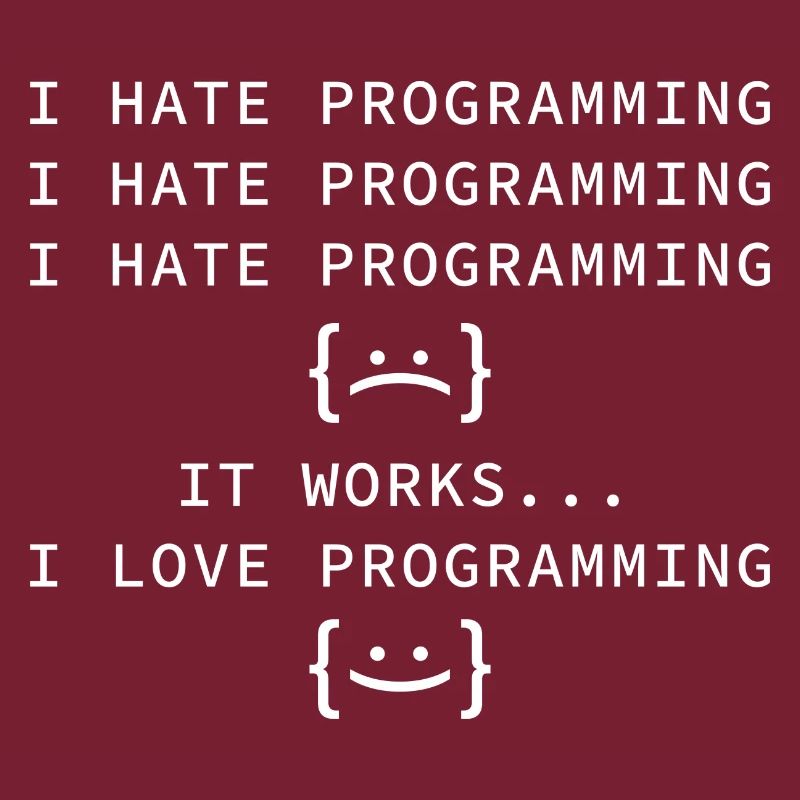 Ich hasse Programmierung