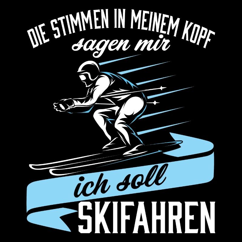 Ich soll Skifahren