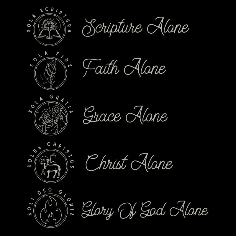 Sola Scriptura Protestant Reformation 5 Solas