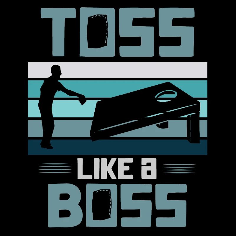 Cornhole, pouf, lancer de pouf