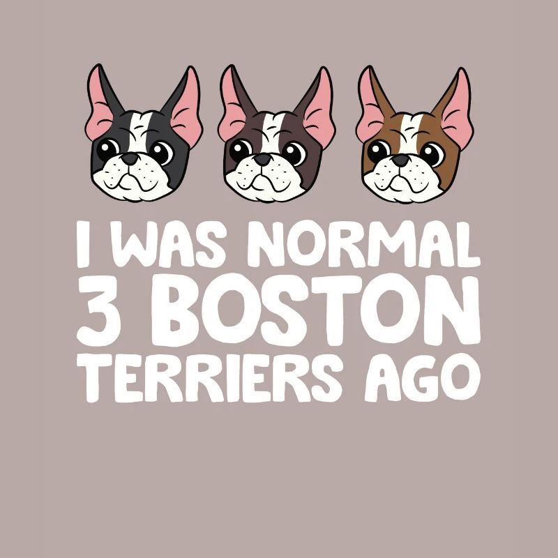 J’étais normal devant 3 Boston Terriers Funny