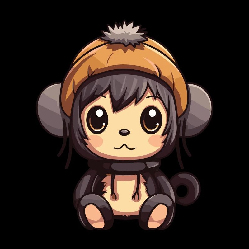 Monkey Winter Comic