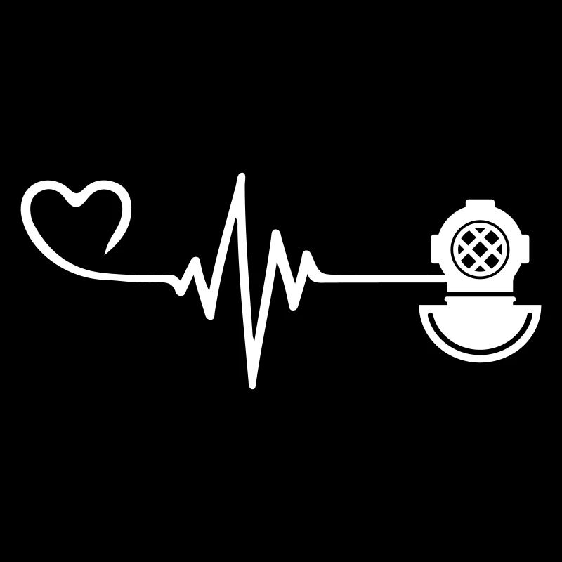 Apnée Plongée Pulse Heart