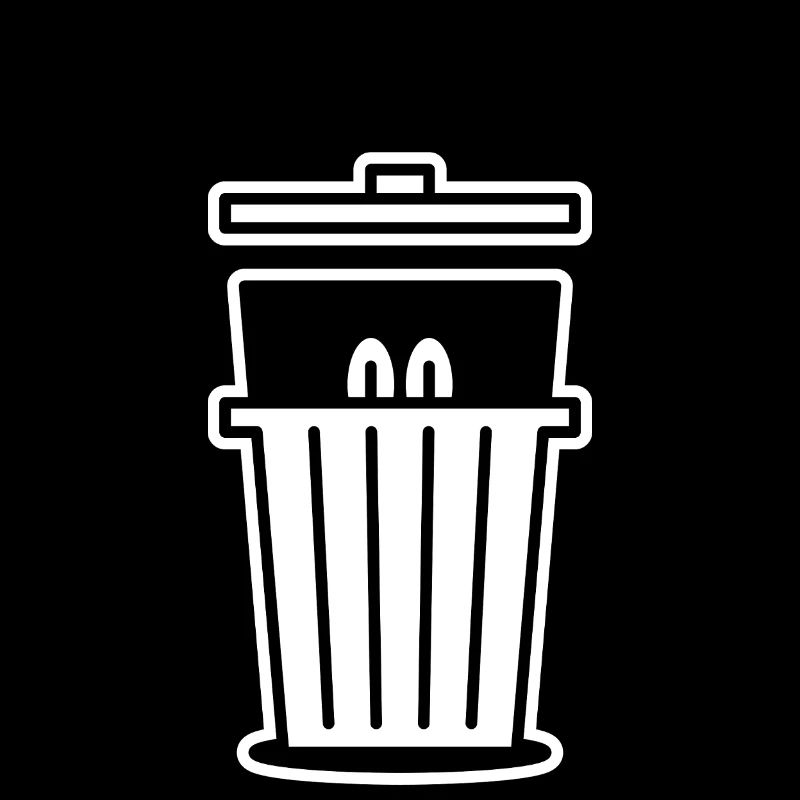 Thug Hiding In A Trash Can