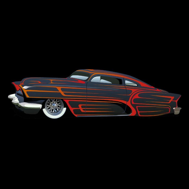 old american hot rod muscle car 230
