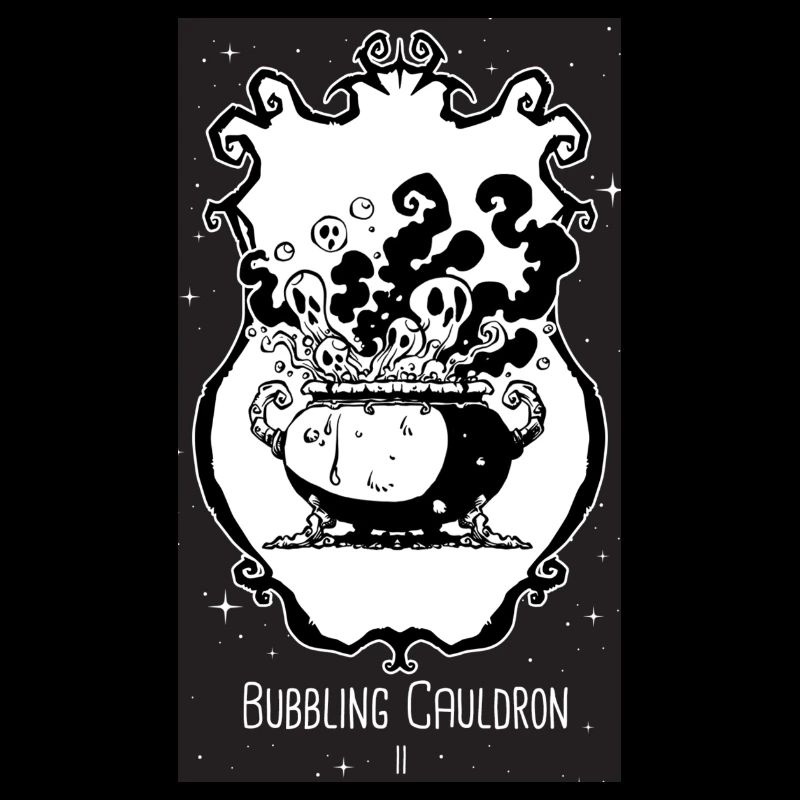 Bubbling Cauldron Oracle Card