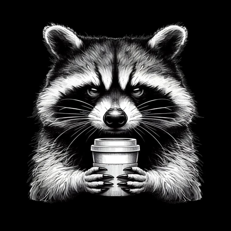Grumpy Raccoon