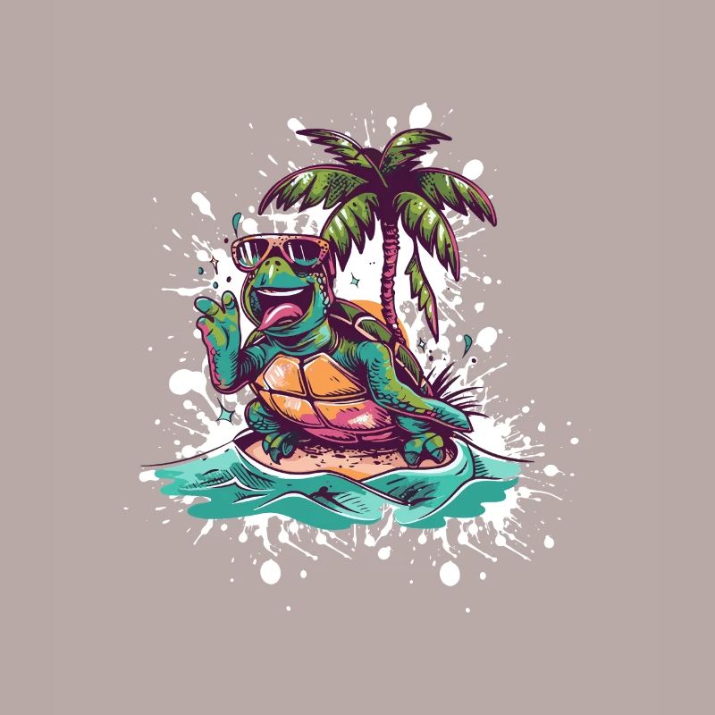 Turtle Island Palm Tree