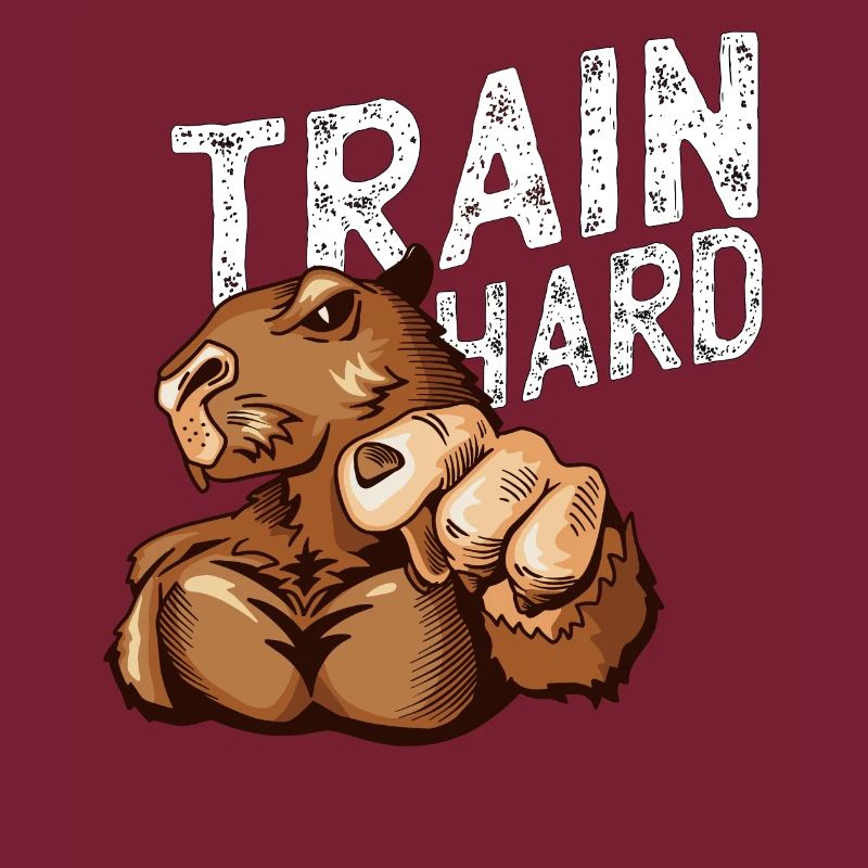 Train Hart Otter Workout Bodybuilder Trainer