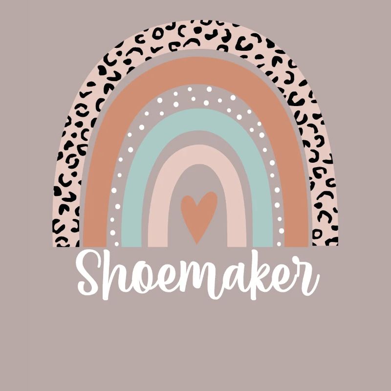 Shoemaker Rainbow Leopard Funny Shoemaker