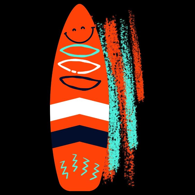 PLANCHE DE SURF ORANGE