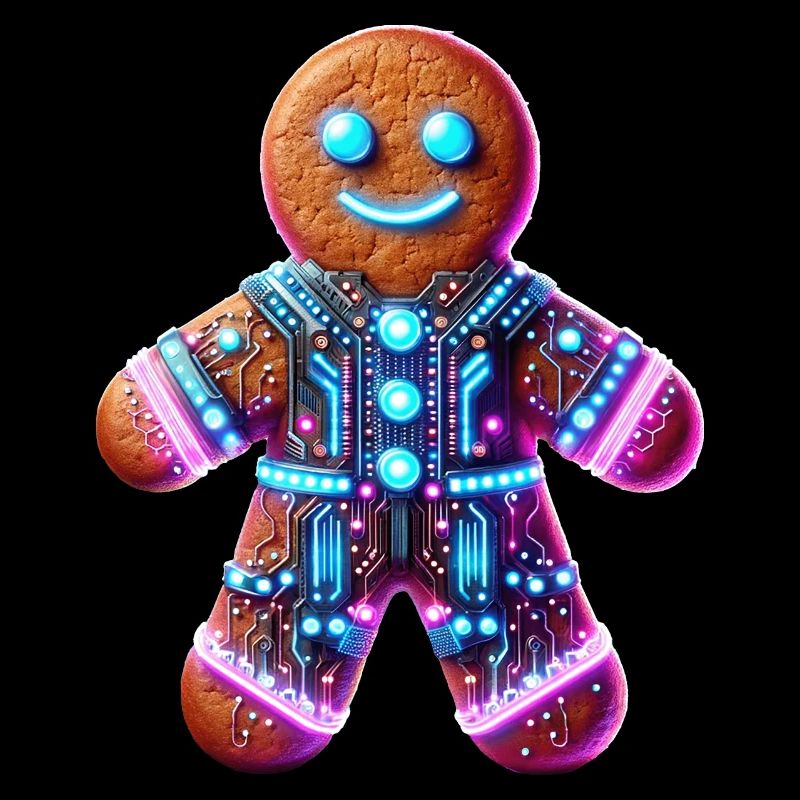 Cyberpunk Lebkuchenmännchen