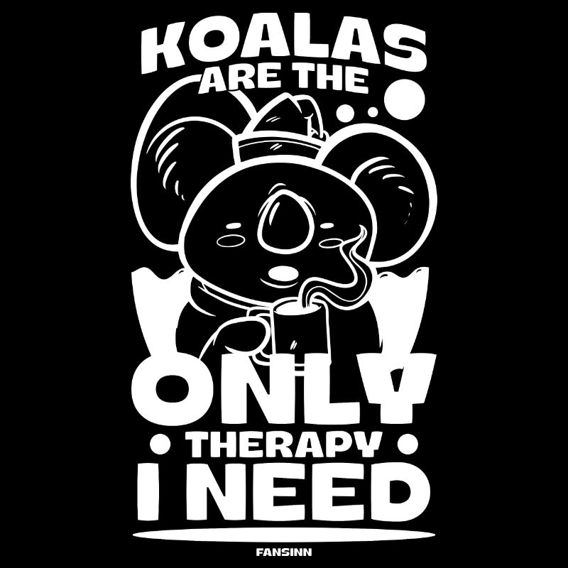 Koala mit Kaffee und Tee Geschenkidee