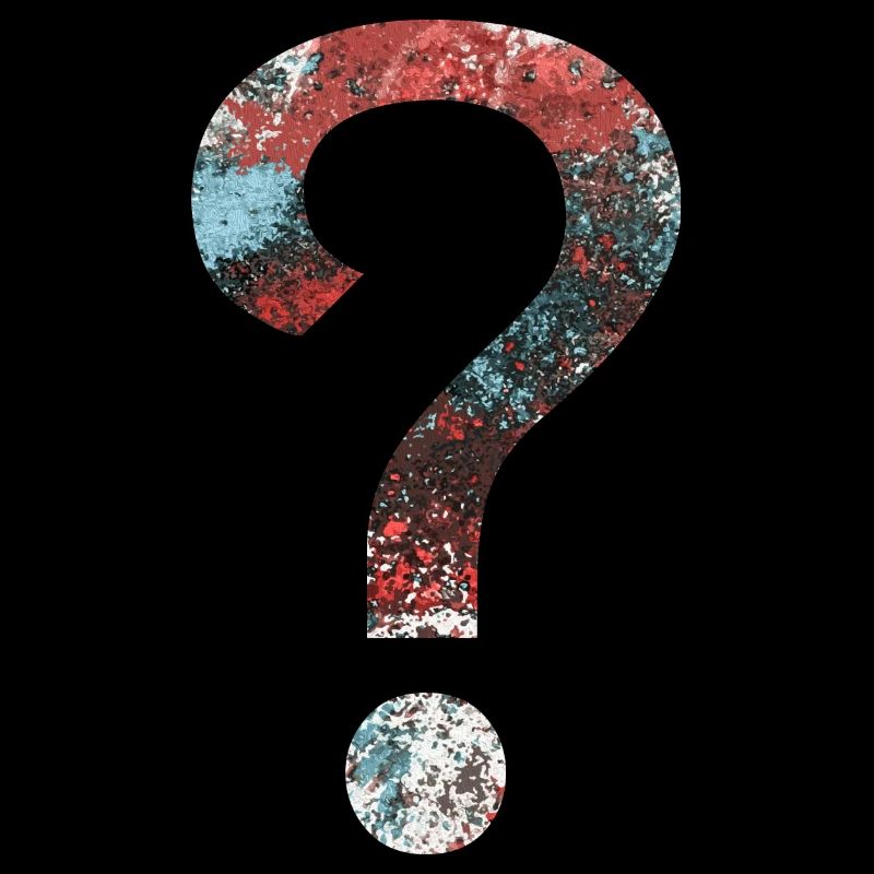 Abstract Question Mark