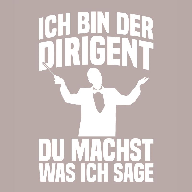 Ich bin der Dirigent Chorleiter Dirigenten