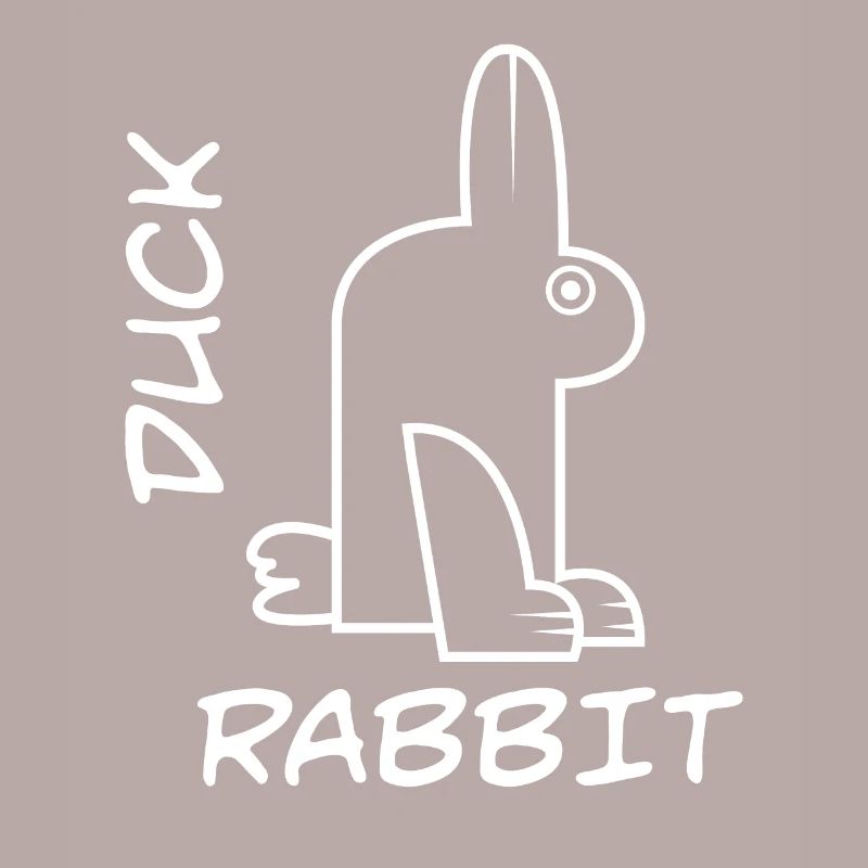Rabbit Duck Meme Science Math Geek Philosophy