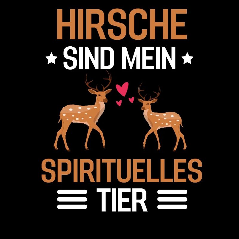 Tierliebhaber Waldbewohner Geschenk Wald Hirsch