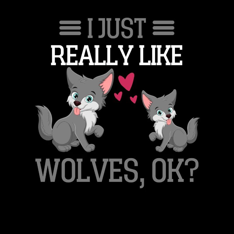 Predator Forest Animal Lovers Gift Funny Wolf