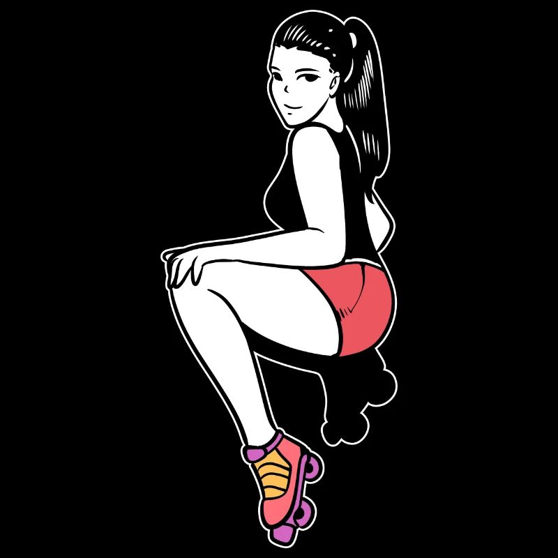 Roller Girl Rollerblader