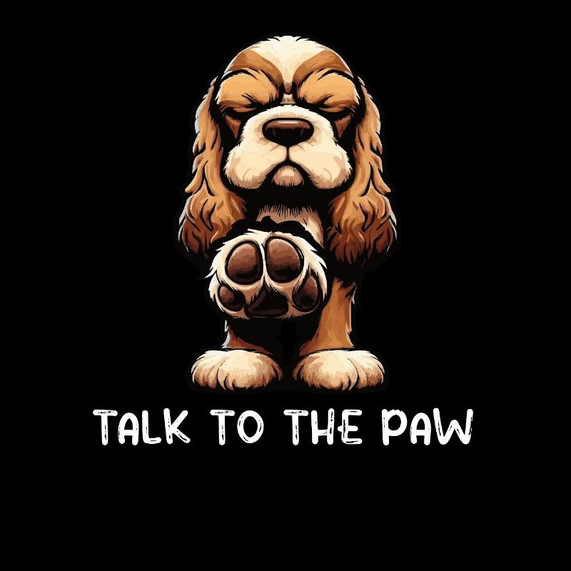 Talk to the Paw Cocker Spaniel Cocker spaniel hund