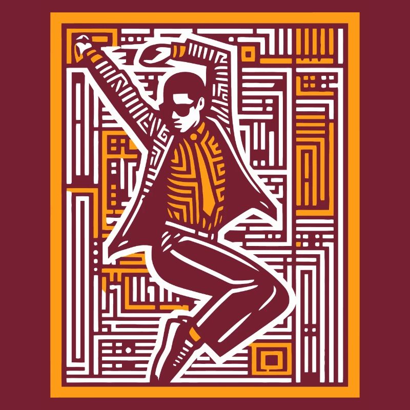 Retro Vintage Dancer - Gift for Dance Lover