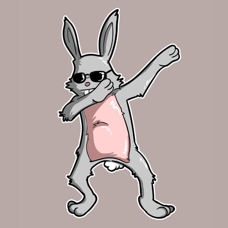 Dabbing Easter Bunny - Easter Bunny Dab!