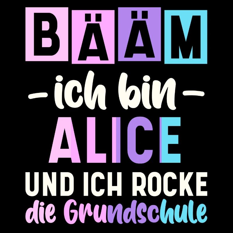 Name Alice Geschenk Grundschule