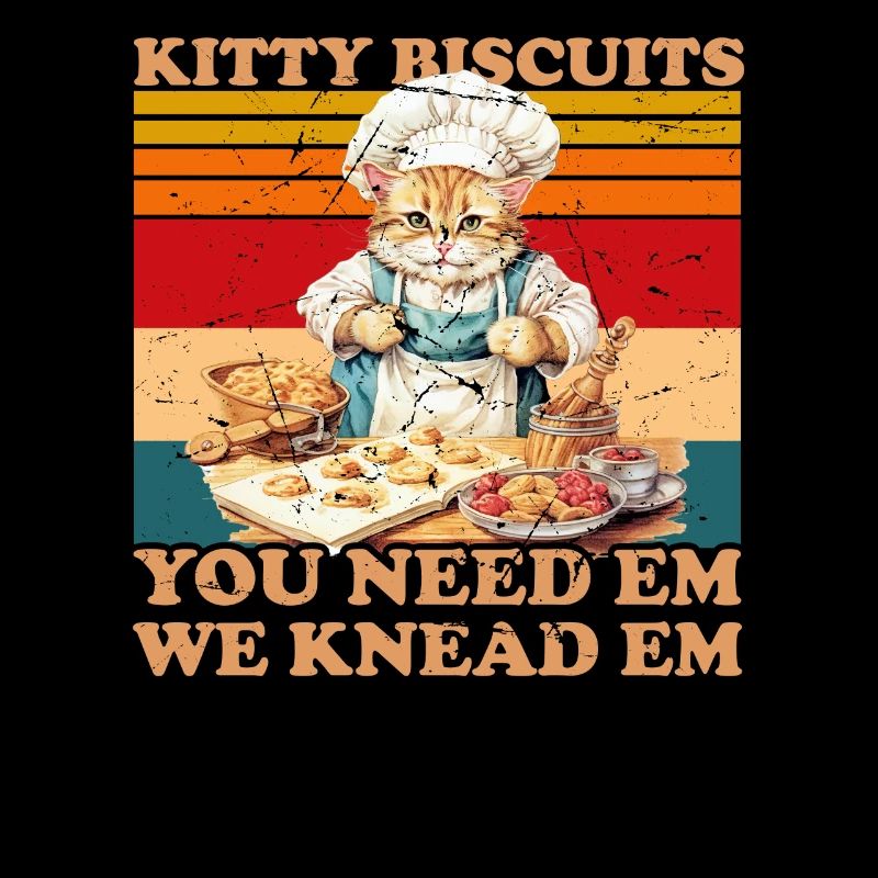Kitty Biscuits Katze Kater Kekse Bäcker Backen